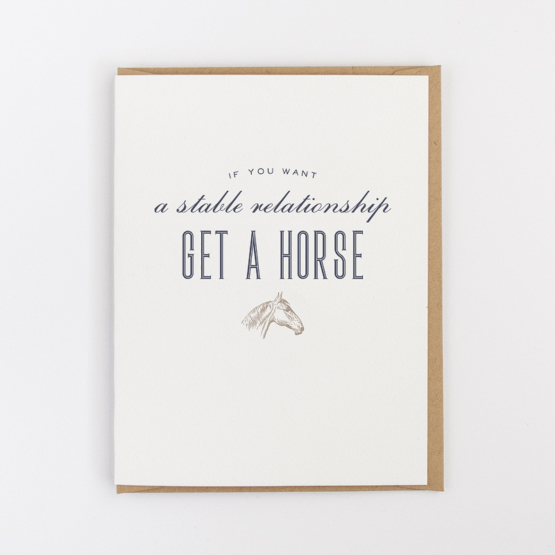 stable card