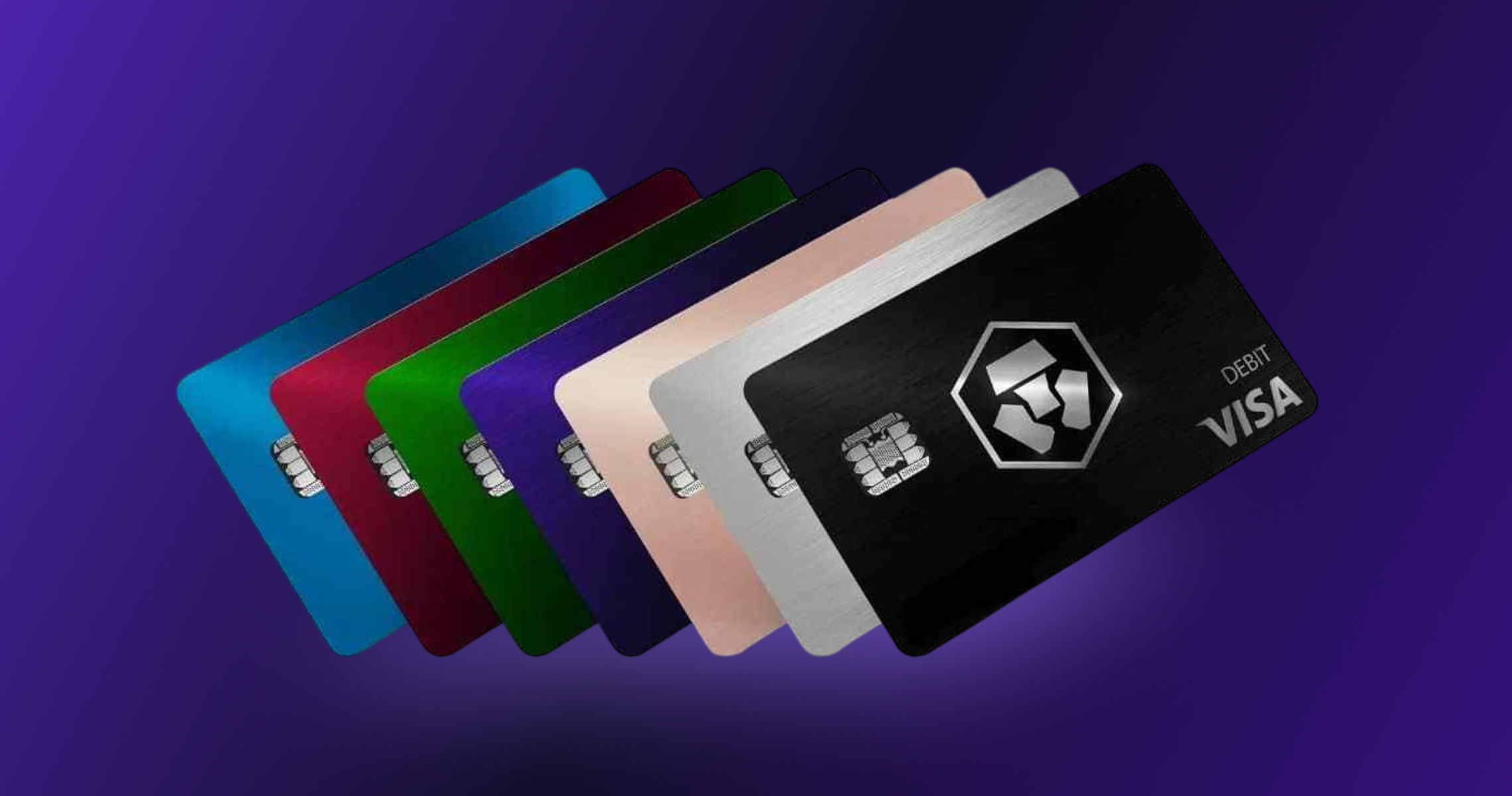 low fee crypto visa card