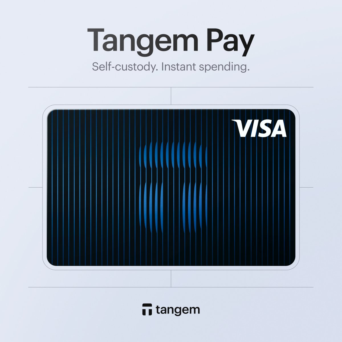 Tangem Pay non-custodial Visa card