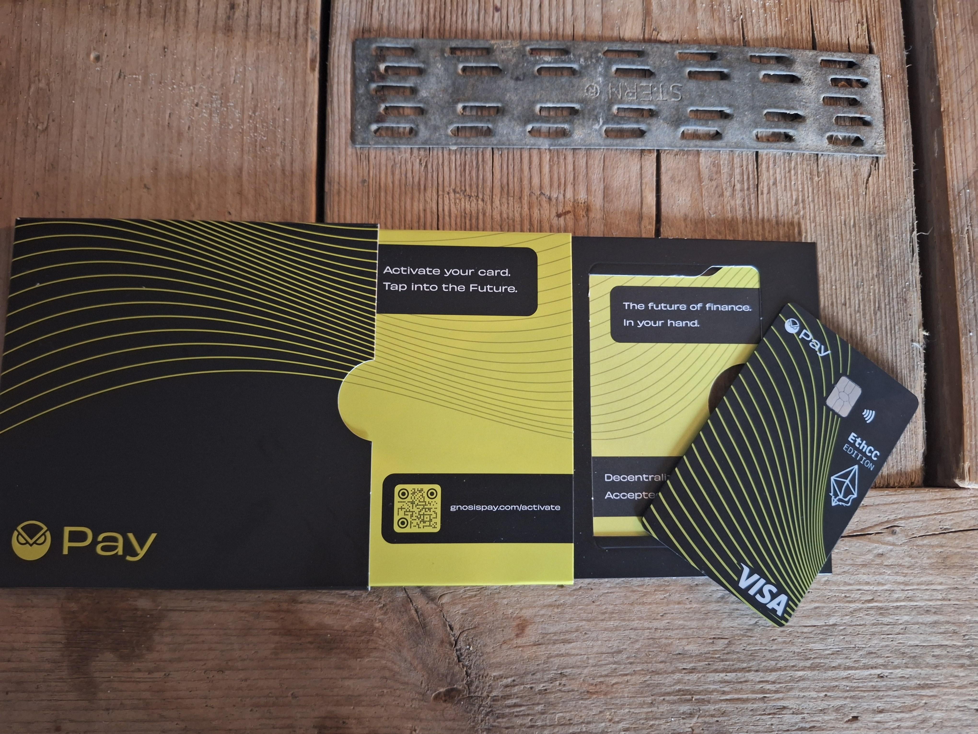 Gnosis Pay debit card